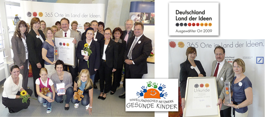 Preisverleihung Land der Ideen