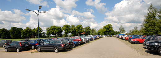 Besucherparkplatz