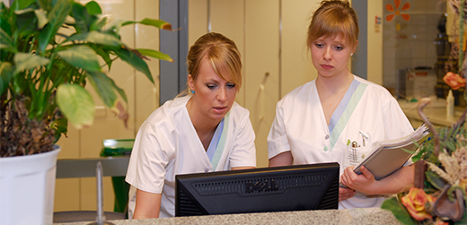 Anmeldung in der Geriatrie