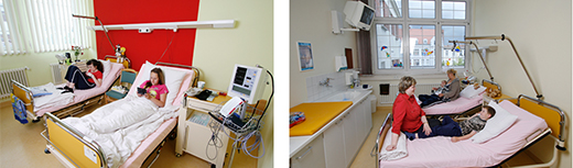 Patientenzimmer f&uuml;r Kinder