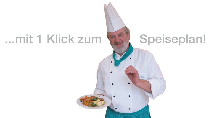 Speiseplan mit einem Klick