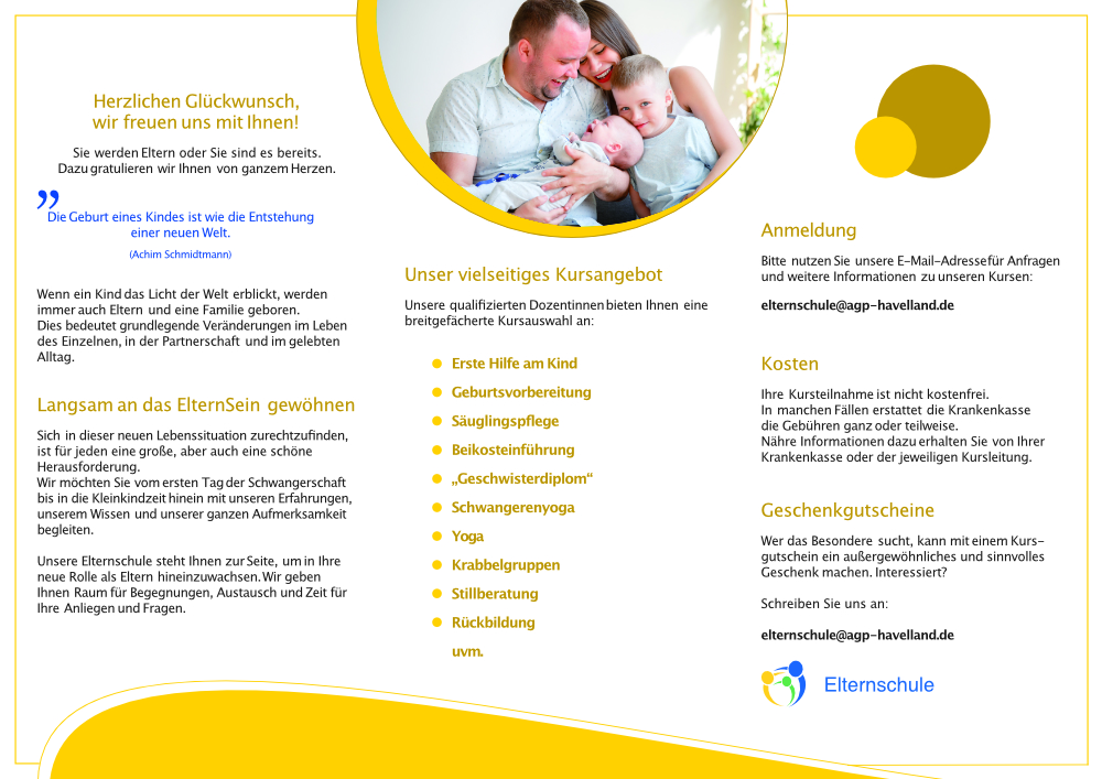 Elternschule Kurse im Havelland