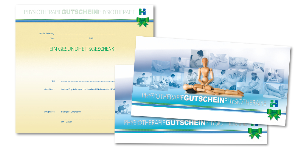 Gutschein Physiotherapie im Gesundheitszentrum Premnitz