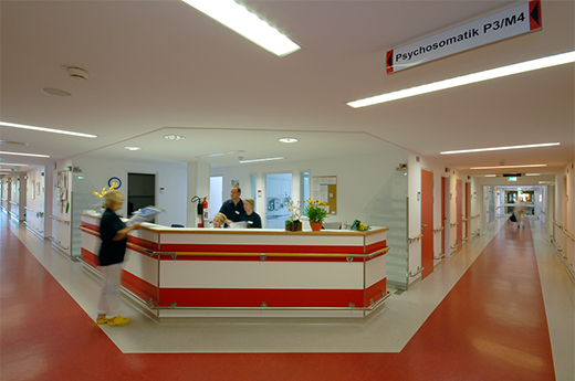 Pflegestation P3/M4 in der Klinik Nauen