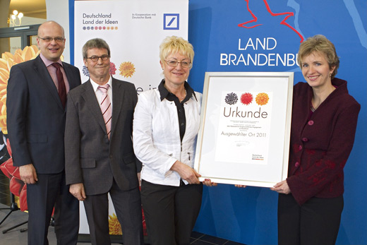 Deutschland, Land der Ideen, ausgewählter Ort 2011