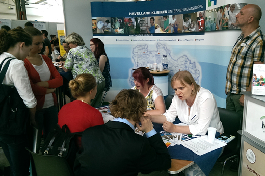 Vocatium - Stand der Havelland Kliniken