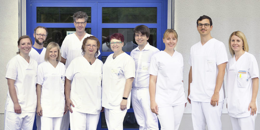 Das Team der Krankenhausapotheke für die Klinik Nauen und Klinik Rathenow