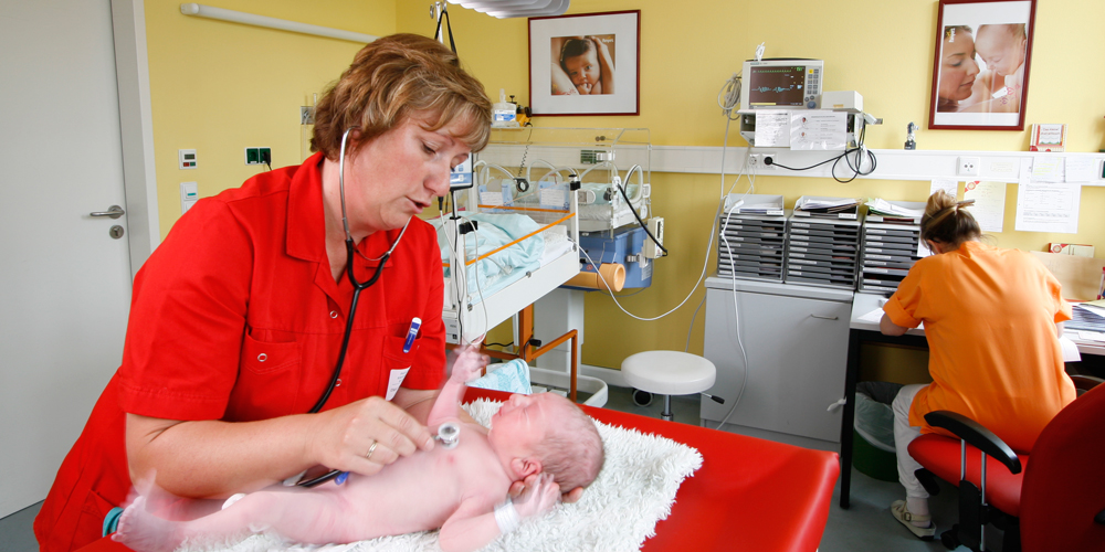 Untersuchungen in der Kinderstation