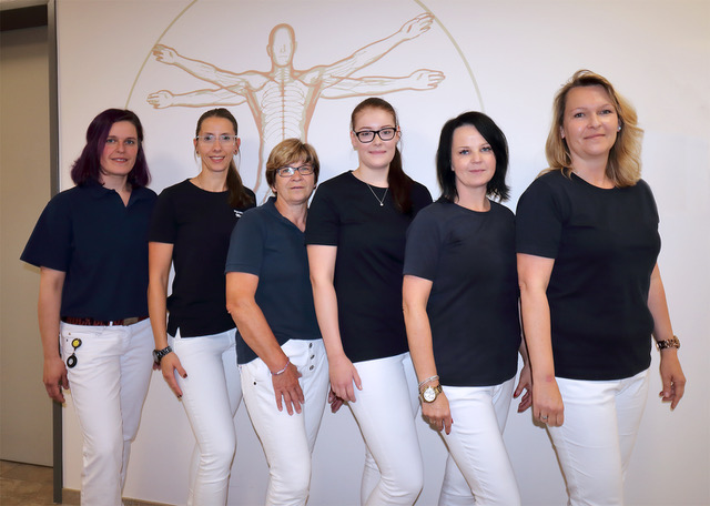 Physiotherapie und das Team der Physiotherapie im Gesundheitszentrum Premnitz