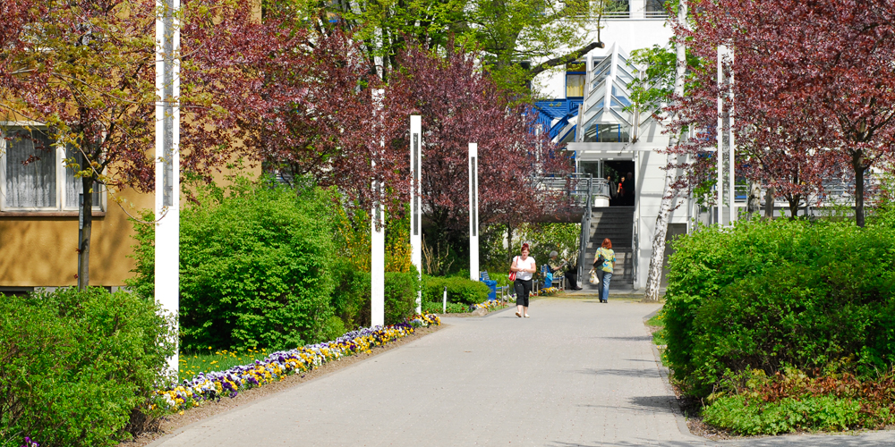 Aussenanlagen Klinik Nauen