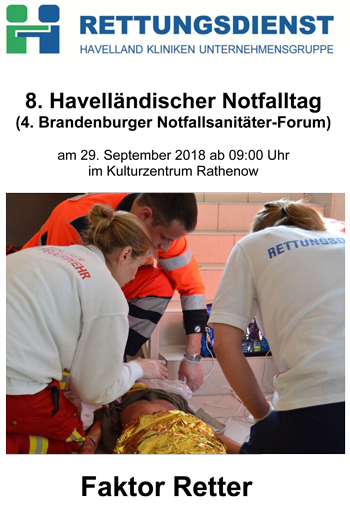 Flyer Notfalltag 2018