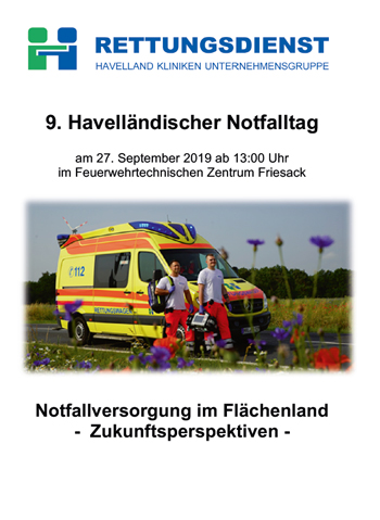 Flyer Notfalltag 2019