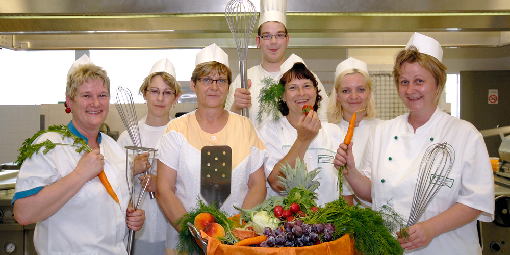 Speisenversorgung und Essen auf Rädern