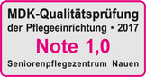 MDK Qualiprüfung Seniorenpflegezentrum Nauen 2017
