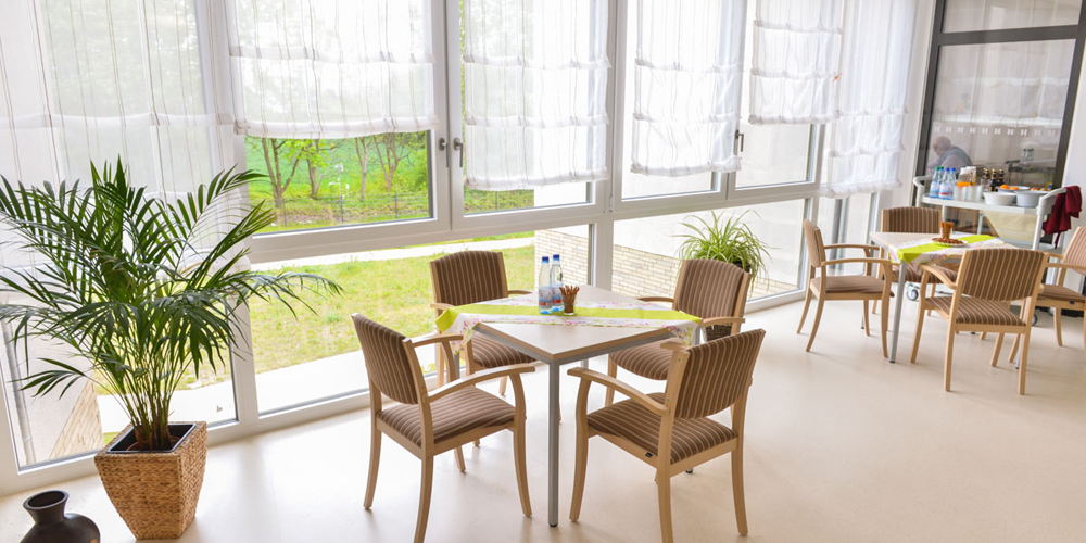 Essbereich im Seniorenpflegezentrum Nauen
