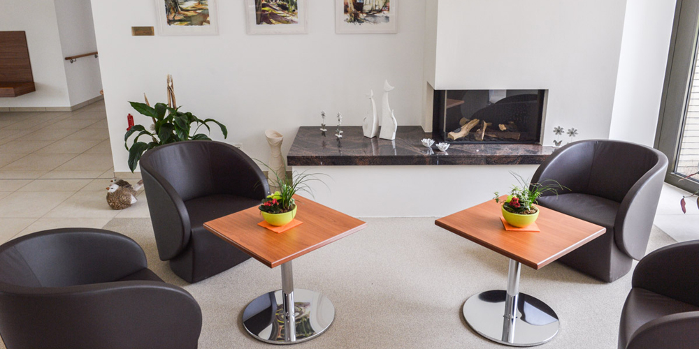 Lounge im Seniorenpflegezentrum Nauen