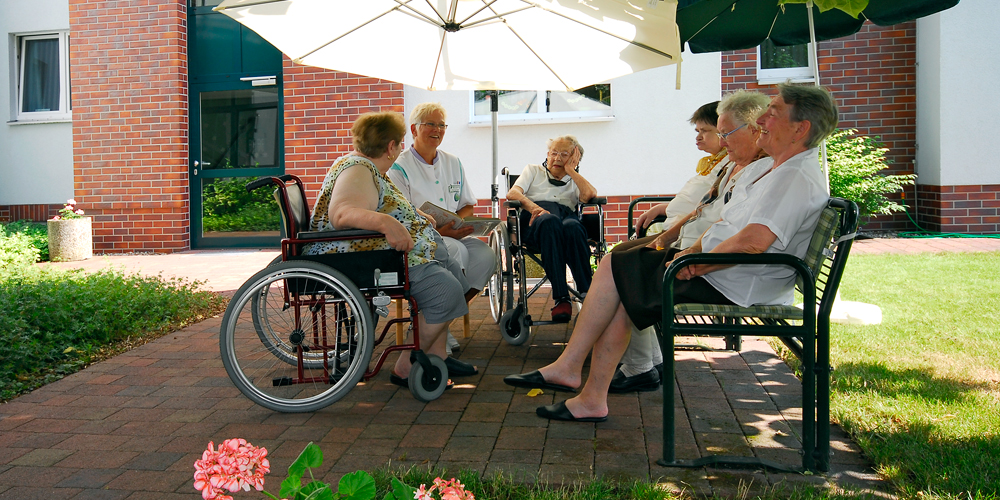 Wohngruppe im Seniorenpflegezentrum